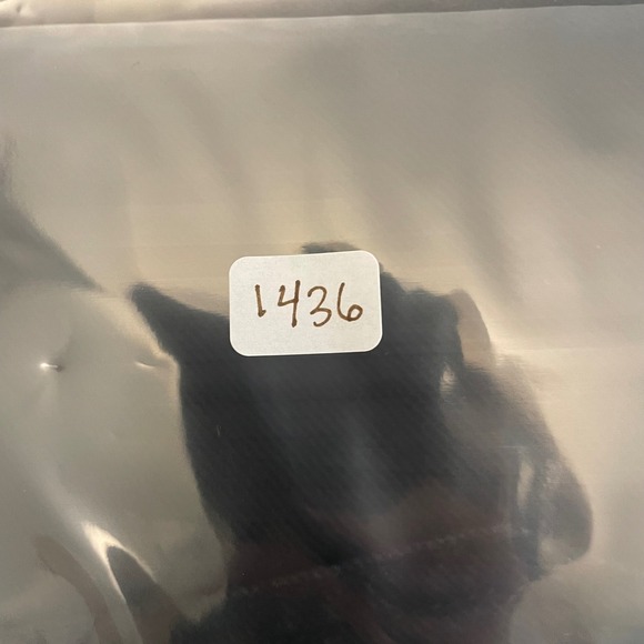 TNA Black Cotton Carpenter Pants High Waisted Wide Leg Utility Workwear Size 2 - Picture 8 of 8